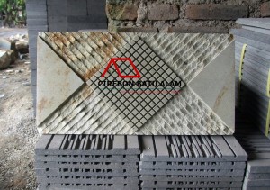 Batu Alam Palm Cikuda Bobos Alur Matahari