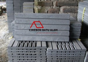 Batu Alam Andesit Alur Lurus 2cm